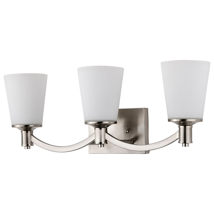 Nuvo Lighting 60-5823 Three Light Vanity, Brushed Nickel