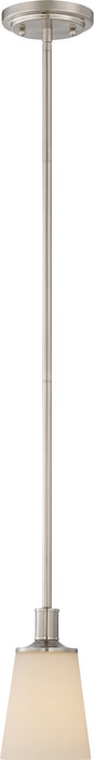 Nuvo Lighting 60-5828 One Light Mini Pendant, Brushed Nickel