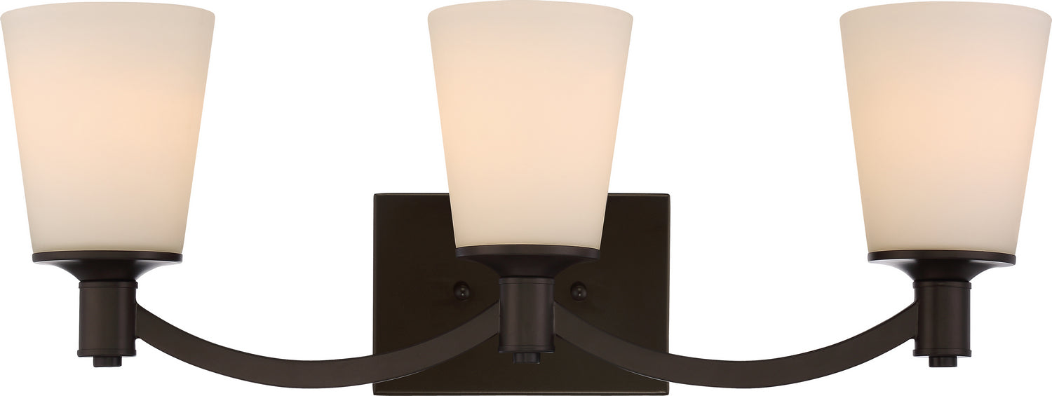 Nuvo Lighting 60-5923 Three Light Vanity, Forest Bronze