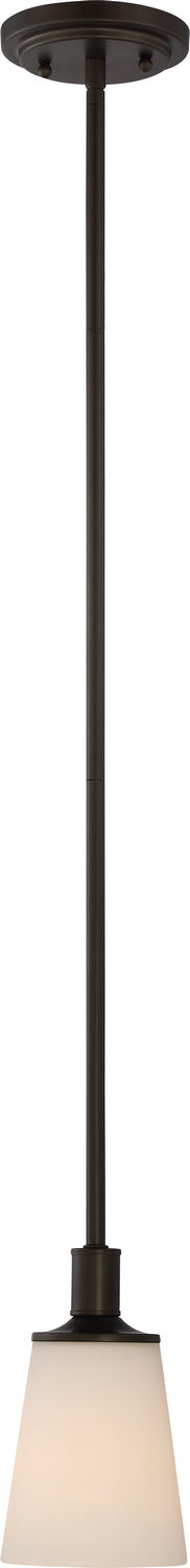 Nuvo Lighting 60-5928 One Light Mini Pendant, Forest Bronze