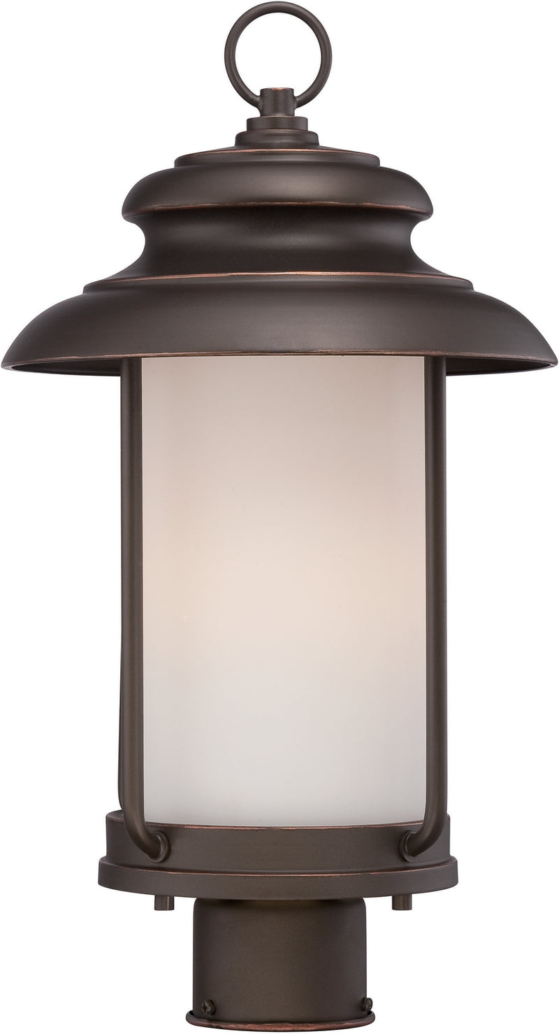 Nuvo Lighting 62-634 LED Outdoor Post Mount, Mahogany Bronze