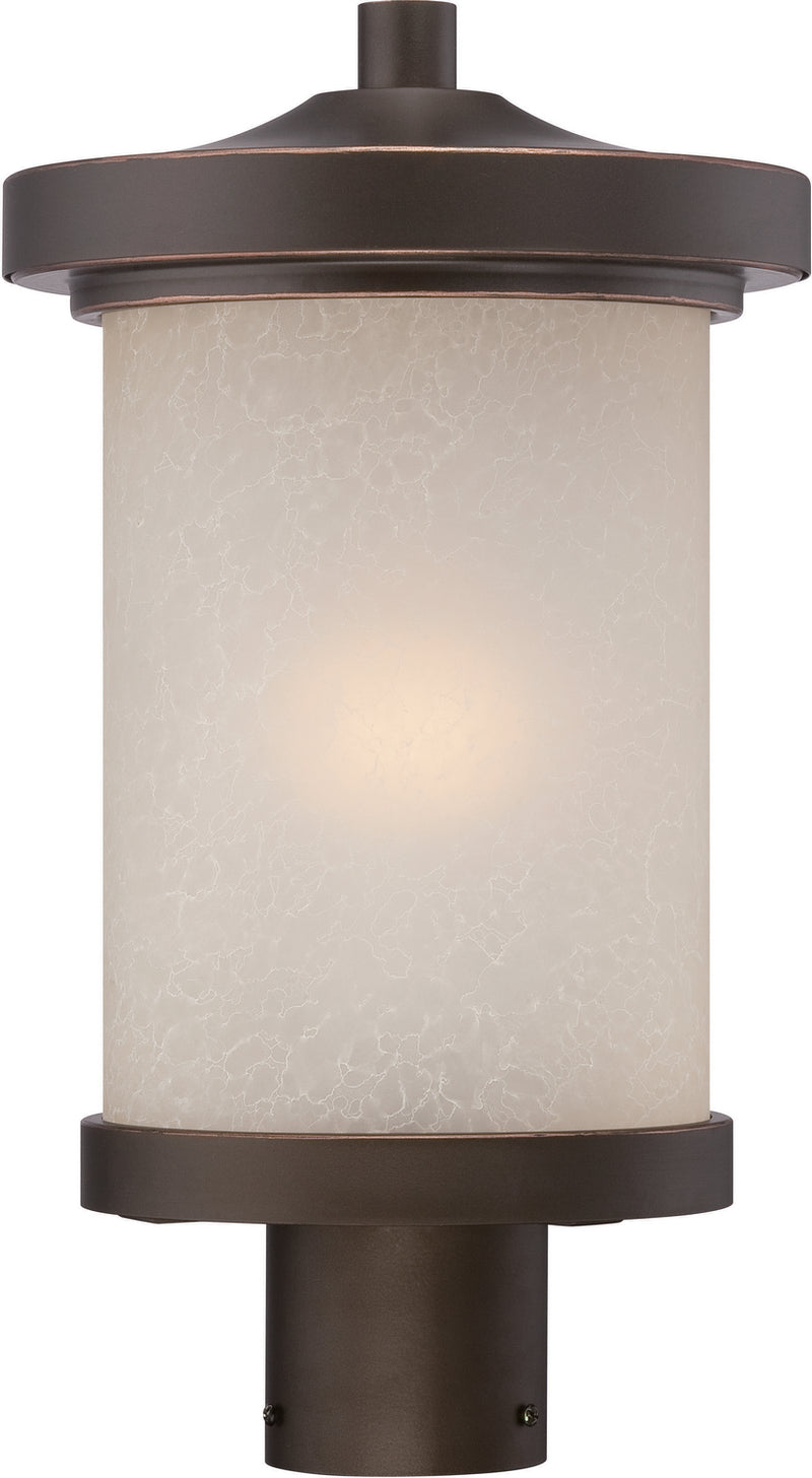 Nuvo Lighting 62-644 LED Outdoor Post Mount, Mahogany Bronze