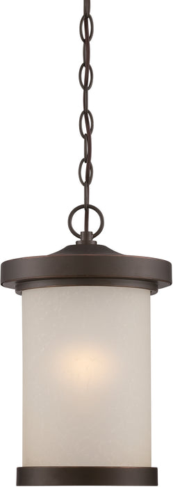 Nuvo Lighting 62-645 LED Outdoor Hanging Lantern, Mahogany Bronze