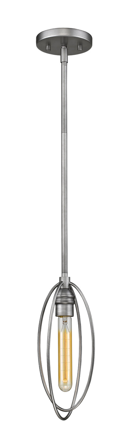 Z-Lite 3000MP-OS One Light Pendant, Old Silver