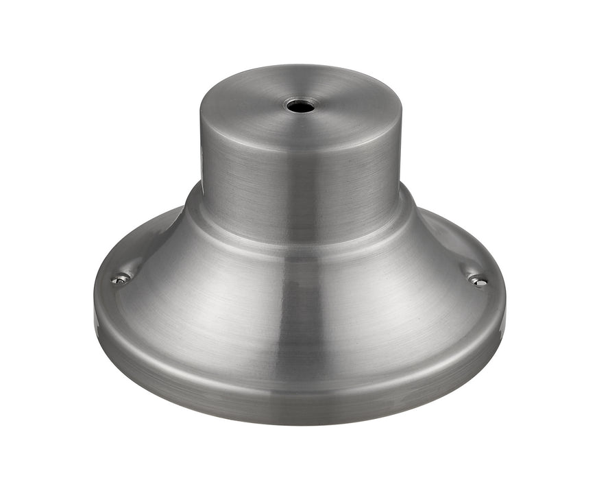 Z-Lite 553PM-BA Outdoor Pier Mount, Brushed Aluminum