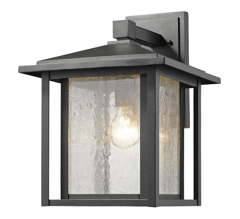 Z-Lite 554B-BK One Light Outdoor Wall Light, Black