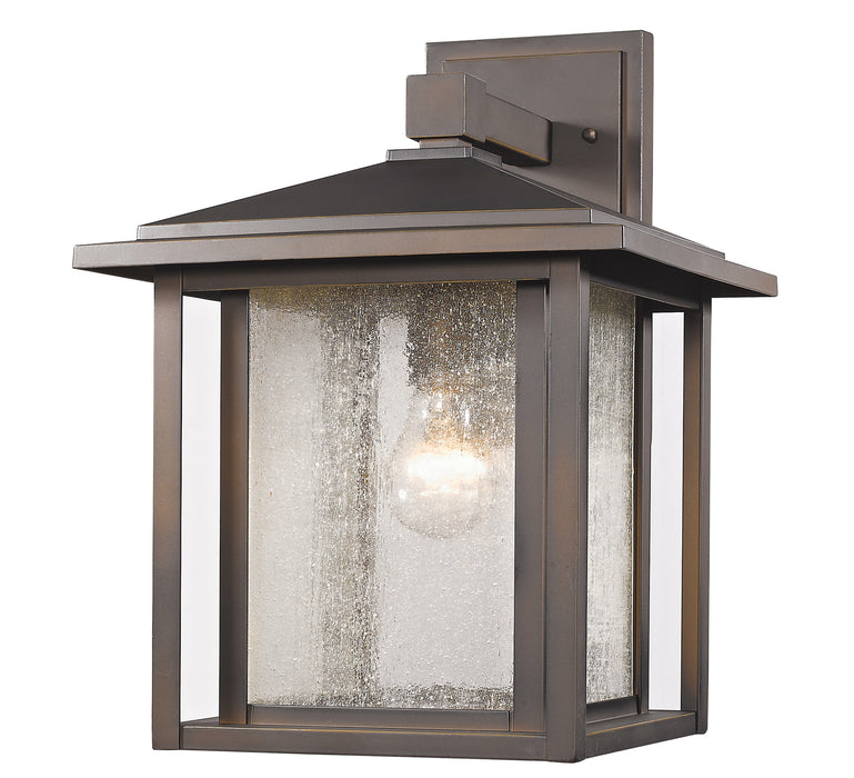 Z-Lite 554B-ORB One Light Outdoor Wall Light, Oil Rubbed Bronze