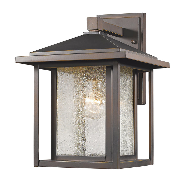 Z-Lite 554M-ORB One Light Outdoor Wall Light, Oil Rubbed Bronze