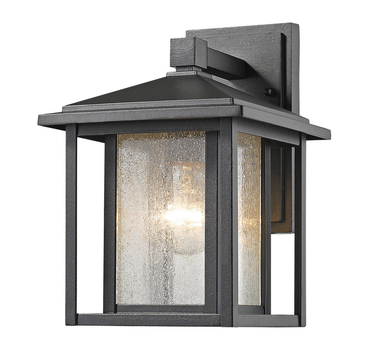 Z-Lite 554S-BK One Light Outdoor Wall Light, Black