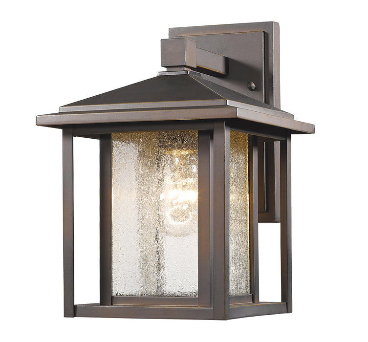 Z-Lite 554S-ORB One Light Outdoor Wall Light, Oil Rubbed Bronze