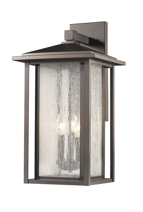 Z-Lite 554XL-ORB Three Light Outdoor Wall Light, Oil Rubbed Bronze