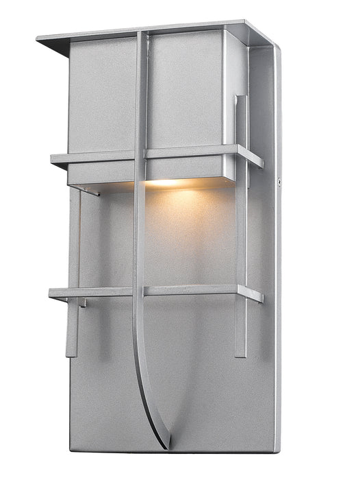 Z-Lite 558B-SL-LED LED Outdoor Wall Mount, Silver