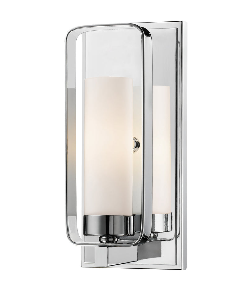 Z-Lite 6000-1S-CH One Light Wall Sconce, Chrome