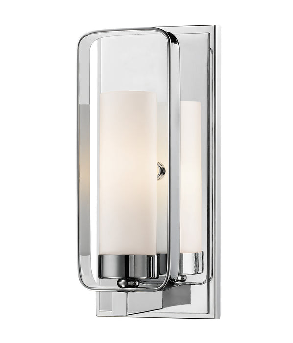 Z-Lite 6000-1S-CH One Light Wall Sconce, Chrome