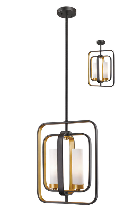 Z-Lite 6000MP-BZGD Two Light Pendant, Bronze Gold