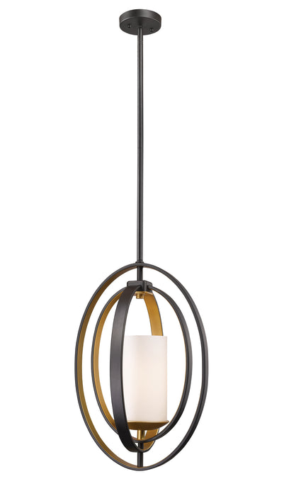 Z-Lite 6004MP-BZGD One Light Pendant, Bronze Gold