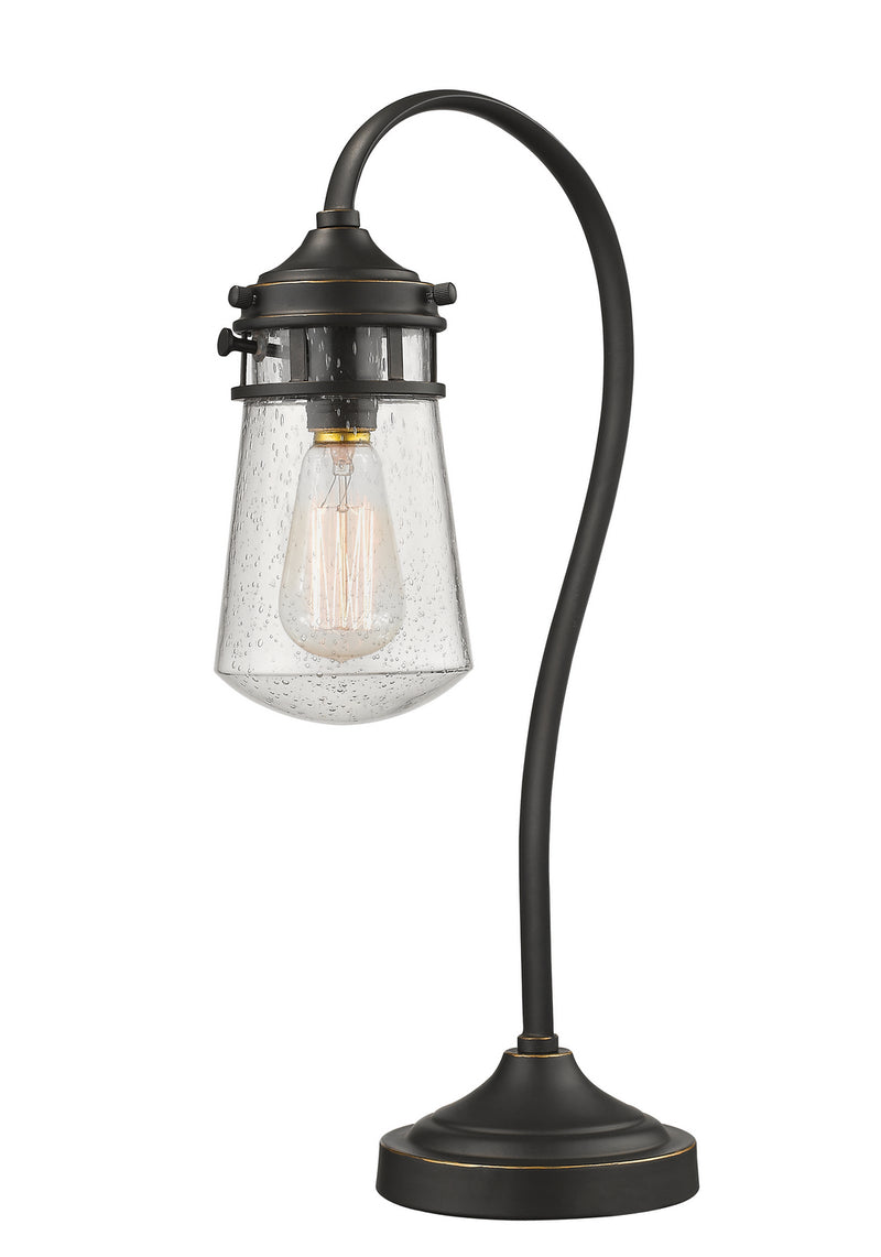 Z-Lite TL120-OB One Light Table Lamp, Olde Bronze