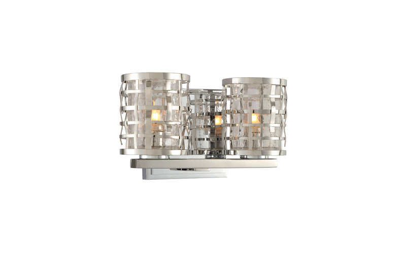 Kalco 308732SL LED Bath, Stainless Steel