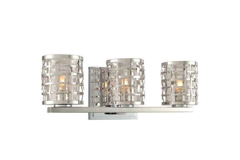 Kalco 308733SL LED Bath, Stainless Steel