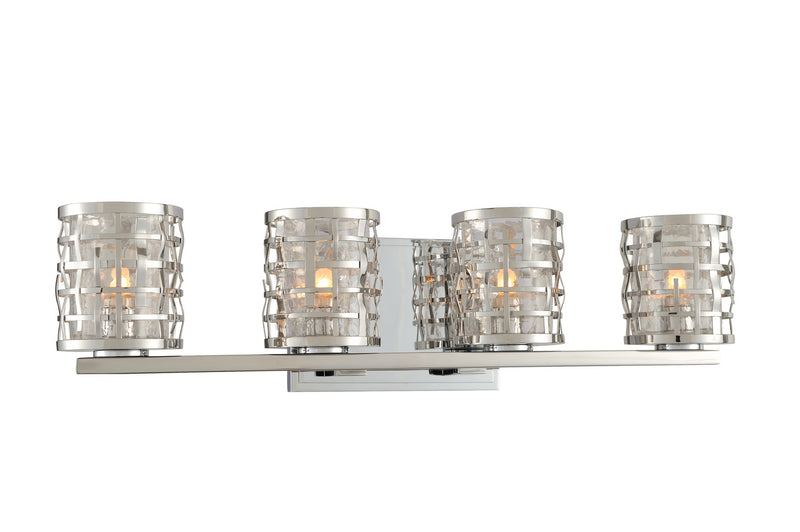 Kalco 308734SL LED Bath, Stainless Steel