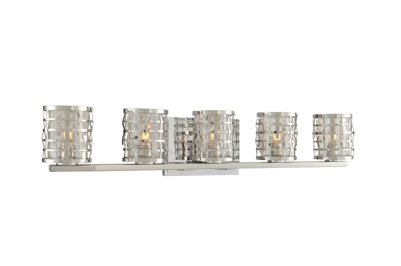 Kalco 308735SL LED Bath, Stainless Steel