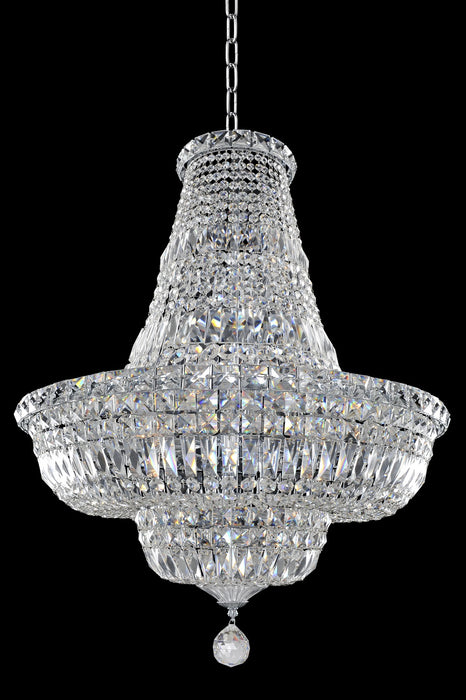 Allegri 020270-010-FR001 18 Light Pendant, Chrome