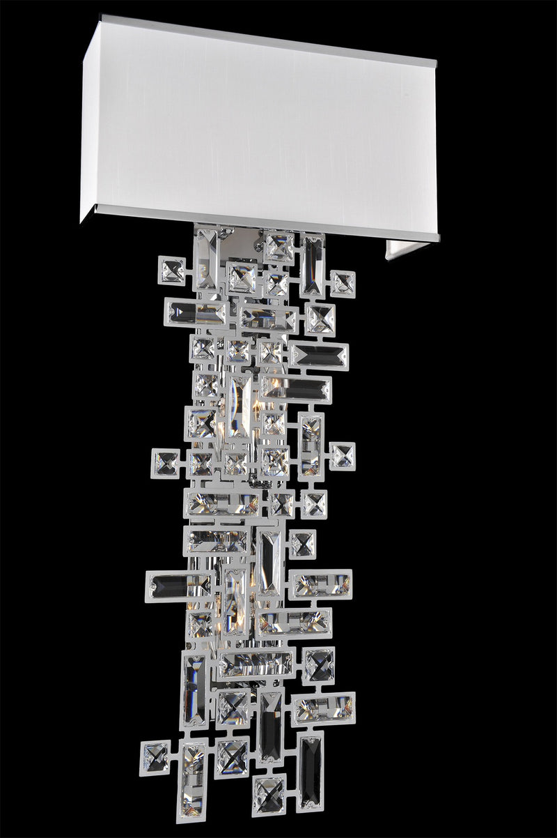 Allegri 027620-010-FR001 Six Light Wall Bracket, Chrome