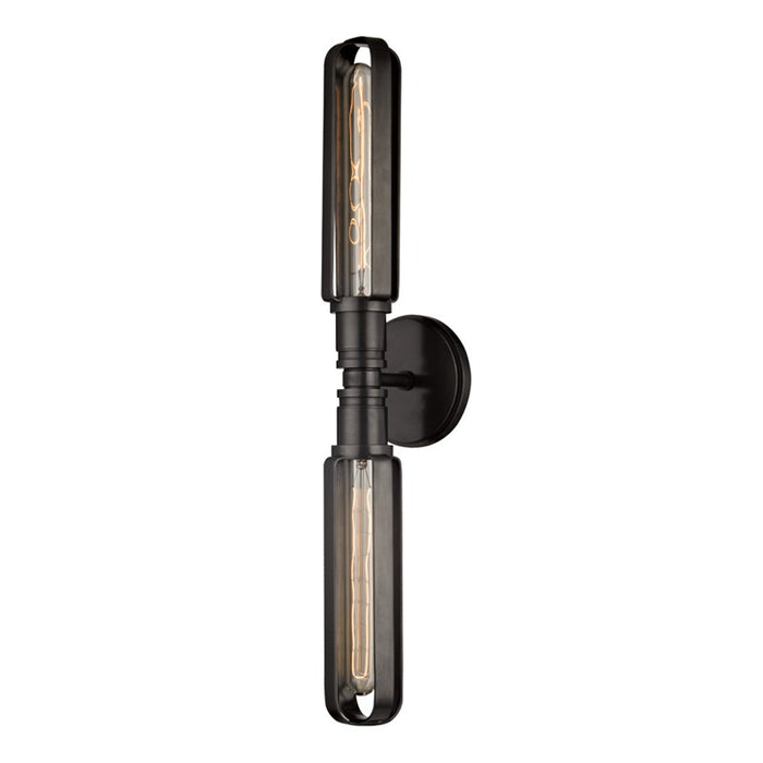 Hudson Valley 1092-OB Two Light Wall Sconce, Old Bronze