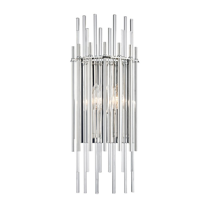 Hudson Valley 6300-PN Two Light Wall Sconce, Polished Nickel
