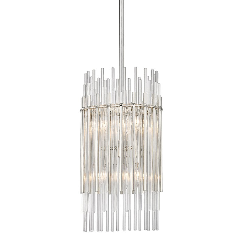 Hudson Valley 6310-PN Six Light Pendant, Polished Nickel