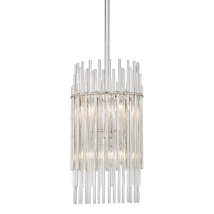 Hudson Valley 6310-PN Six Light Pendant, Polished Nickel