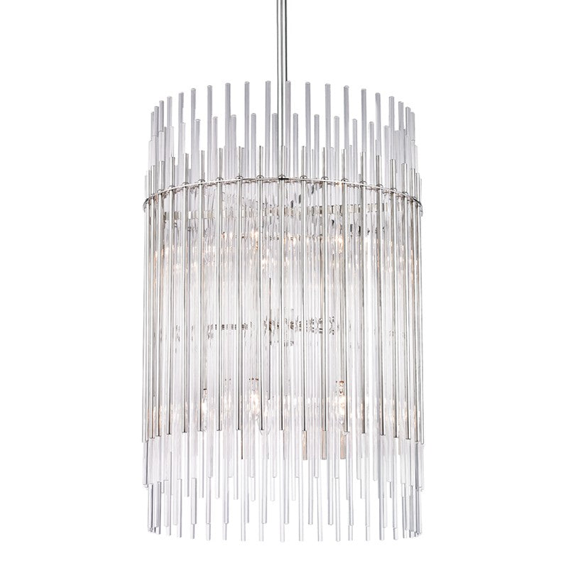 Hudson Valley 6320-PN Ten Light Chandelier, Polished Nickel
