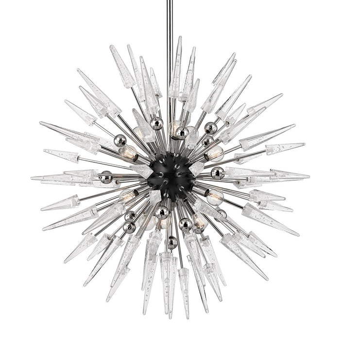 Hudson Valley 9032-PN 12 Light Chandelier, Polished Nickel