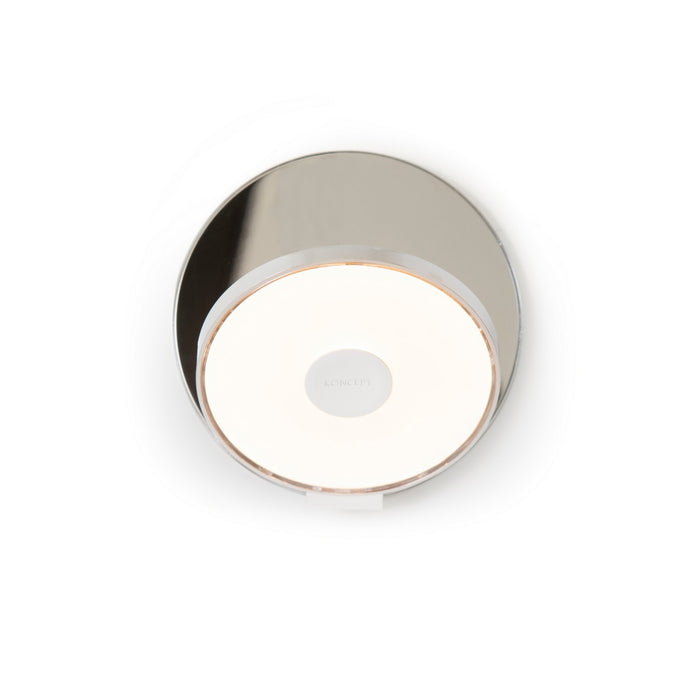 Koncept GRW-S-CRM-CRM-HW LED Wall Sconce, Chrome, Chrome