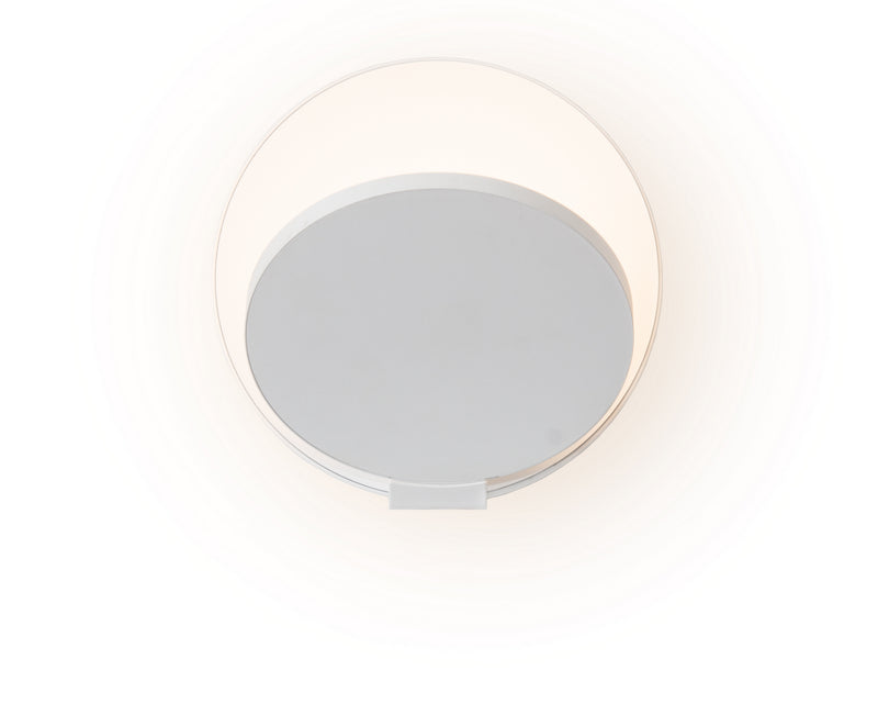 Koncept GRW-S-MWT-MWT-PI LED Wall Sconce, Matte White, Matte White