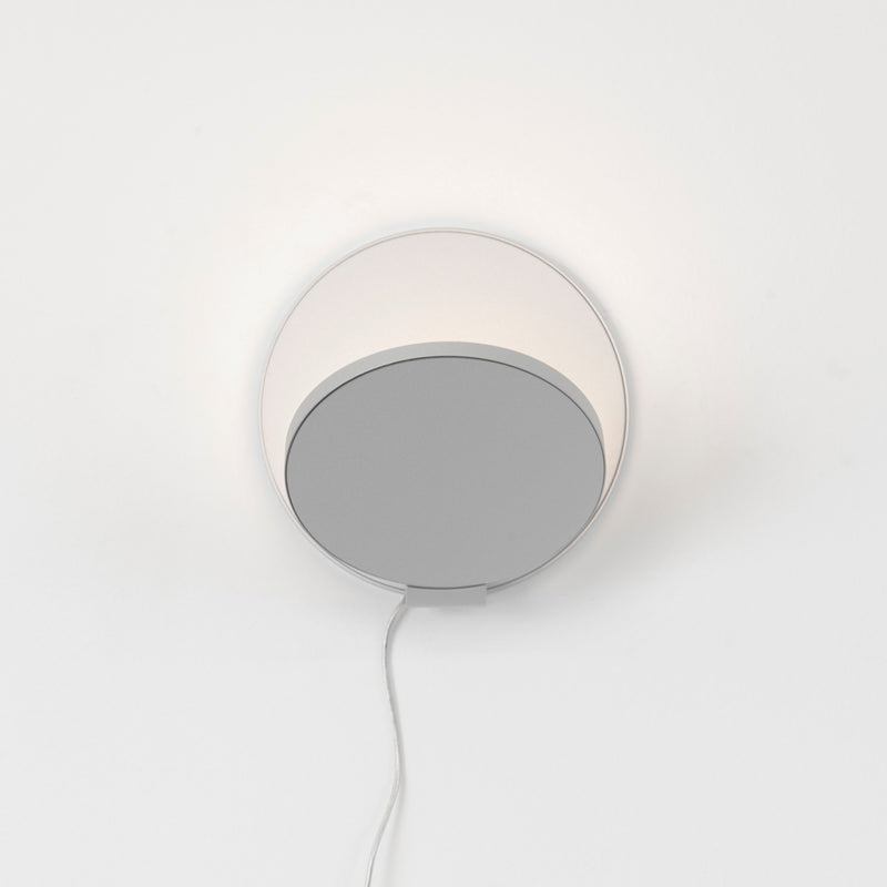 Koncept GRW-S-SIL-SIL-HW LED Wall Sconce, Silver, Silver