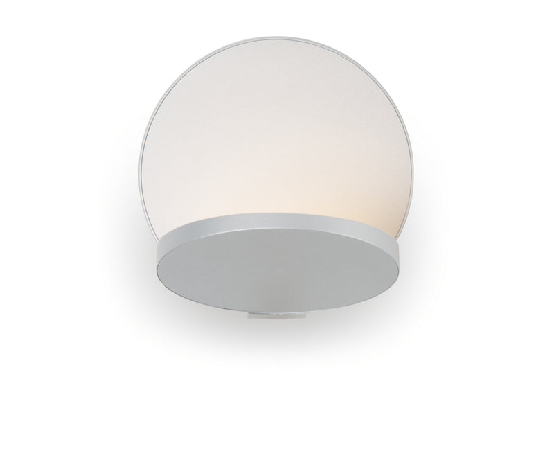 Koncept GRW-S-SIL-SIL-PI LED Wall Sconce, Silver, Silver