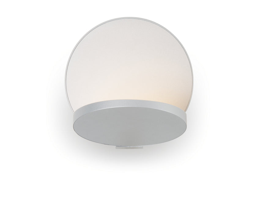 Koncept GRW-S-SIL-SIL-PI LED Wall Sconce, Silver, Silver