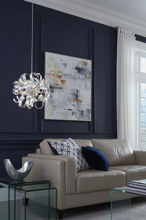 Quoizel RBN2817MN Five Light Pendant, Millenia