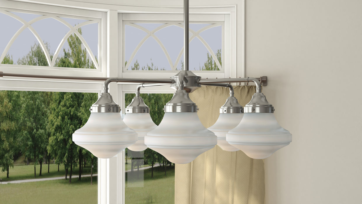 Maxim 30245SWSN LED Chandelier, Satin Nickel