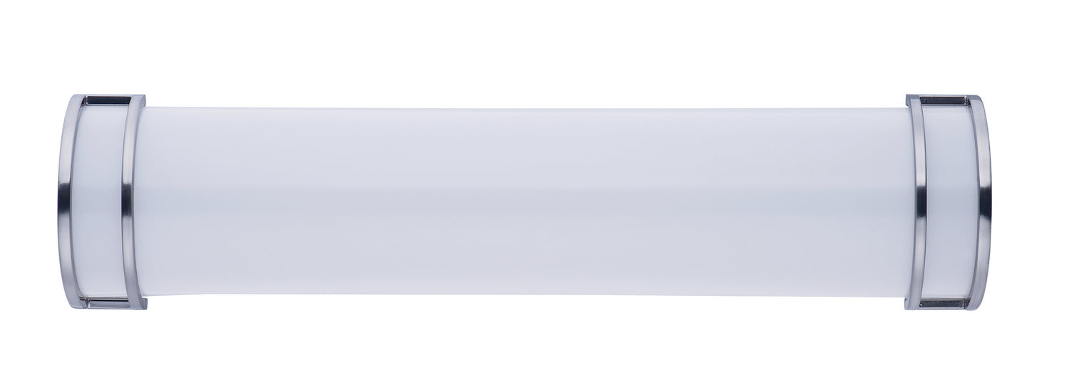 Maxim 55534WTSN LED Bath Vanity, Satin Nickel