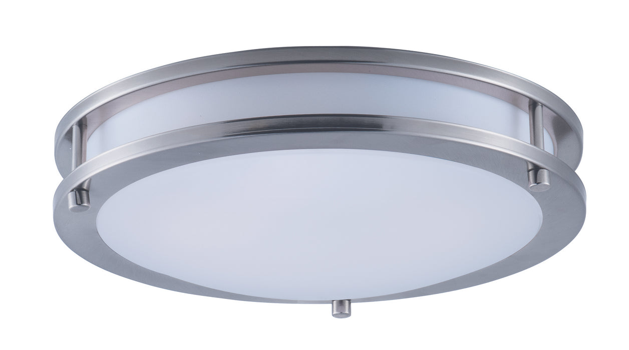 Maxim 55542WTSN LED Flush Mount, Satin Nickel