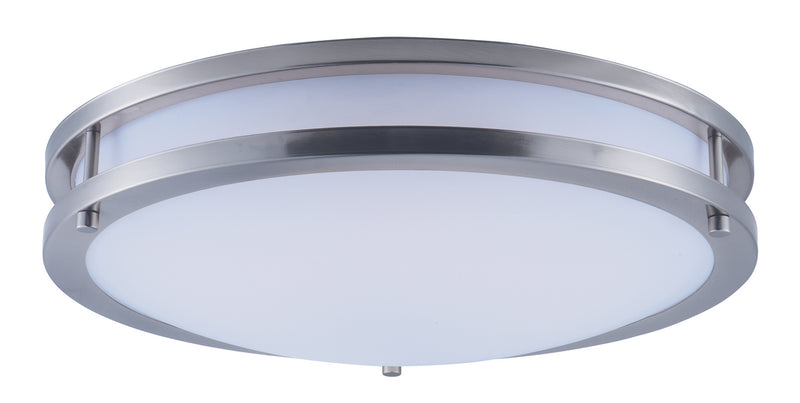 Maxim 55544WTSN LED Flush Mount, Satin Nickel