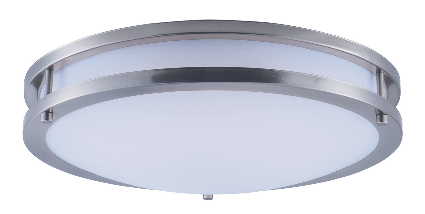 Maxim 55544WTSN LED Flush Mount, Satin Nickel