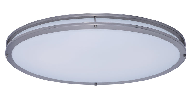 Maxim 55548WTSN LED Flush Mount, Satin Nickel