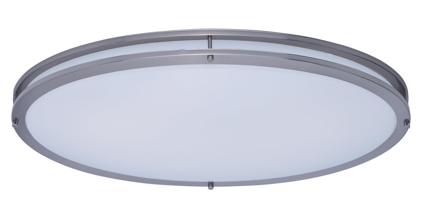 Maxim 55548WTSN LED Flush Mount, Satin Nickel