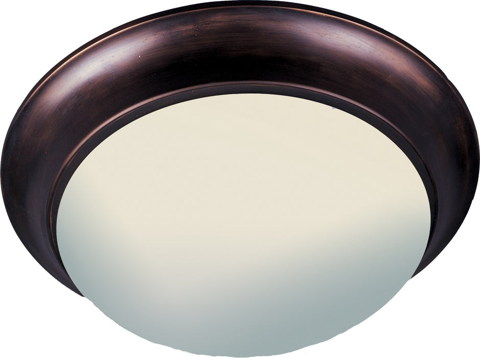 Maxim 5852FTOI Three Light Flush Mount, Oil Rubbed Bronze