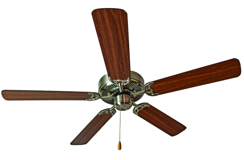 Maxim 89905SNWP 52" Ceiling Fan, Satin Nickel / Walnut / Pecan