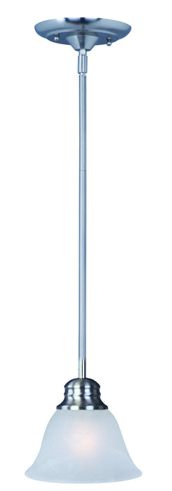 Maxim 91067MRSN One Light Mini Pendant, Satin Nickel