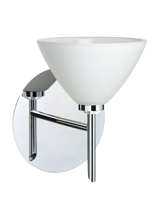 Besa 1SW-174307-CR One Light Wall Sconce, Chrome